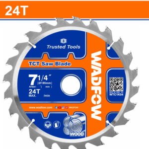 Hoja de sierra circular TCT 7 1/4" 24 dientes (WTC1K04)