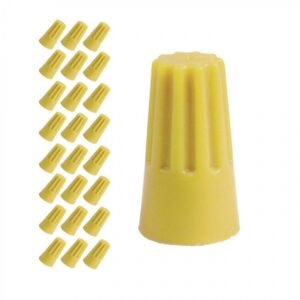Conector cónico 44 amarillo Lexo (50 unidades)