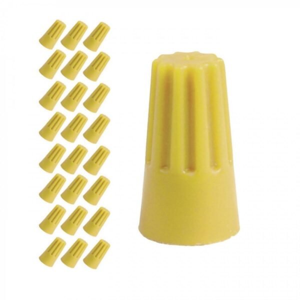 Conector cónico 44 amarillo Lexo (50 unidades)