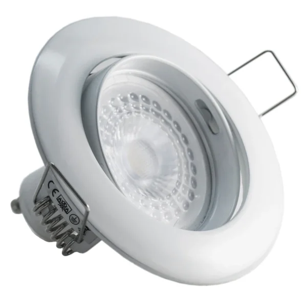 Foco embutido redondo basc. GU-10 frío 6.5 W 93 mm 5500K