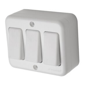 Interruptor 9/32 blanco sobrepuesto Stanford