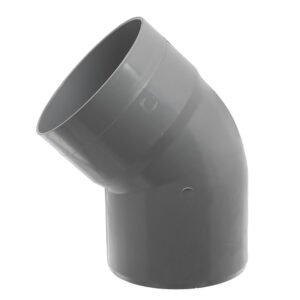 Codo Sanitario Gris 50x45°