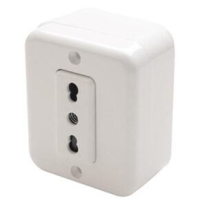 Enchufe simple 2P+T 10-16A sobrepuesto Stanford