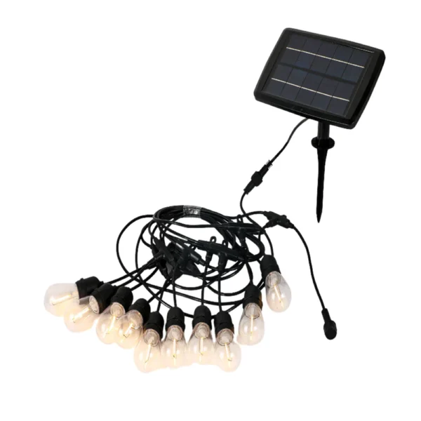 Guirnalda luces LED 7 m 10 amp RGB solar