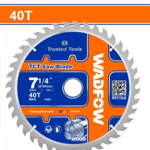 Hoja de sierra circular TCT 7 1/4" 40 dientes (WTC1K05)