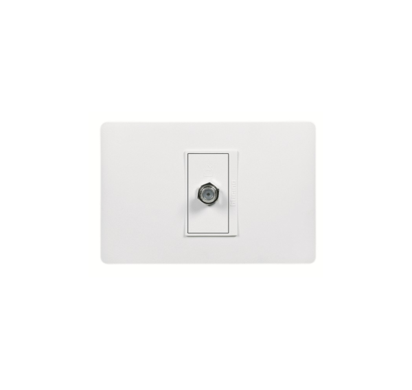 Enchufe TV tipof. BCO. PU1152 embutido Luzica