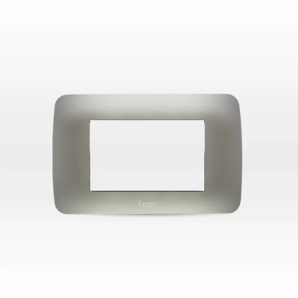 Placa 3 Módulos Plata (5340103E)