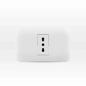 Enchufe Simple 10/16A Blanco Embutido (5380110E)