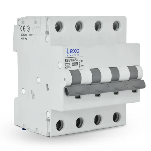 Automático 4 x 63A 10KA Lexo