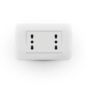 Enchufe Duplex 10/16A Blanco Embutido (58401005)
